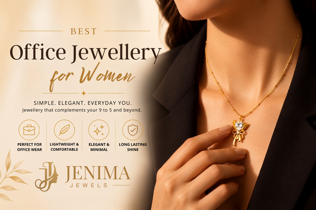 Best Office Jewellery for Women | Jenima Jewels