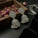 Silver Oxidised Earrings