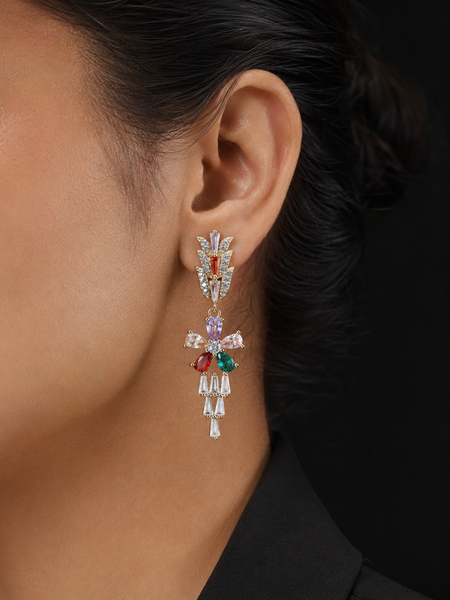 Aurora Bloom Drop Earrings |  KZ88123181