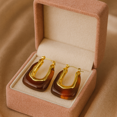 Golden U-Drops | Gold-Plated Stainless Steel– KZ8812335