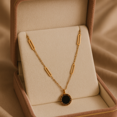 Roman Rhythm Pendant Chain | Gold-Plated Stainless Steel – KZ8812358