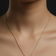 Crown Orbit Prestige Necklace | Gold-Plated Stainless Steel  – KZ8812348
