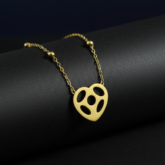 Cut-Out Love Pendant | Gold-Plated Stainless Steel– KZ8812349