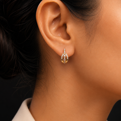 Diamond Bloom Hoops |  KZ88123198