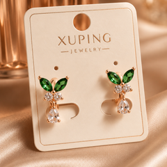 Emerald Dewdrop Earrings | KZ88123193