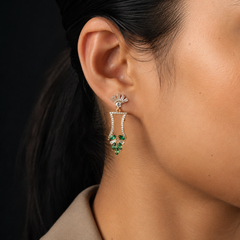 Emerald Majesty Earrings | KZ88123183