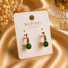 Emerald Prism Hoops |  KZ88123188