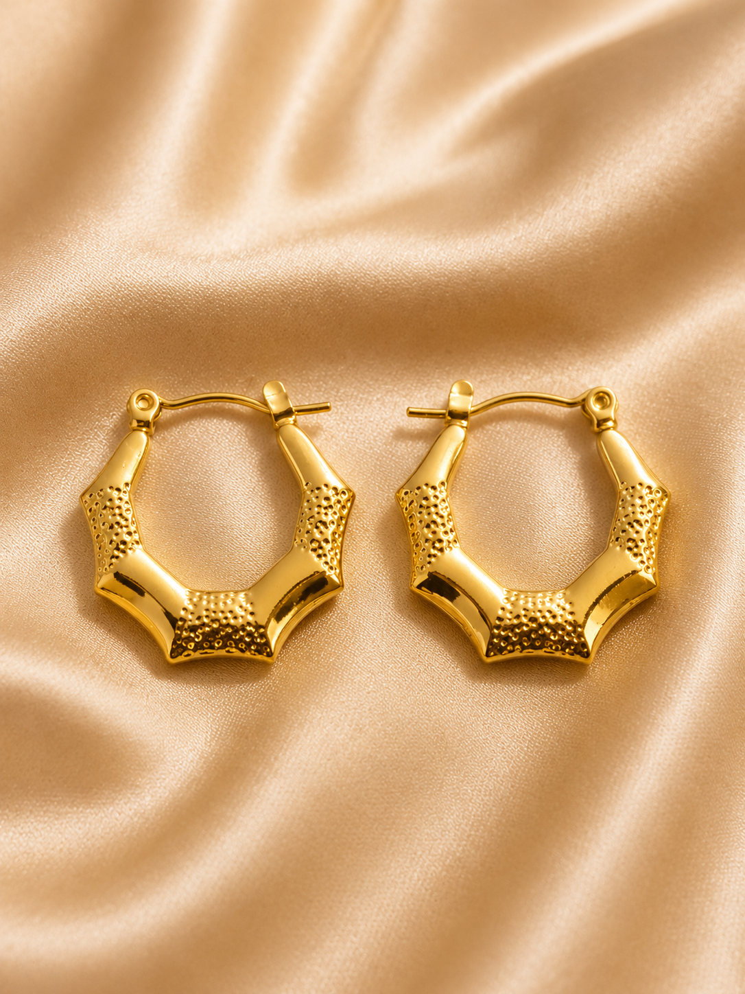 Golden Hexa Hoops |  KZ88123201
