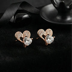 Mini Heart Twinkle Studs | Gold-Plated Brass– KZ8812342