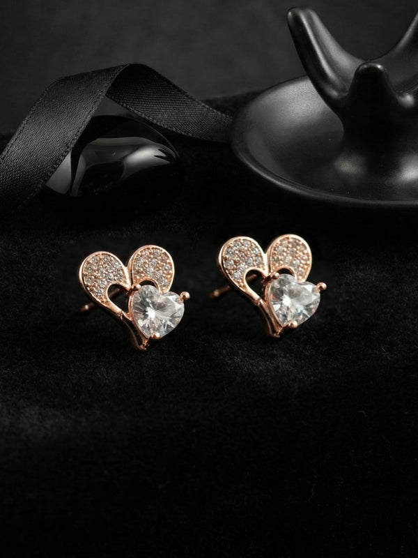 Mini Heart Twinkle Studs | Gold-Plated Brass– KZ8812342