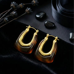 Golden U-Drops | Gold-Plated Stainless Steel– KZ8812335