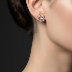 Mini Heart Twinkle Studs | Gold-Plated Brass– KZ8812342
