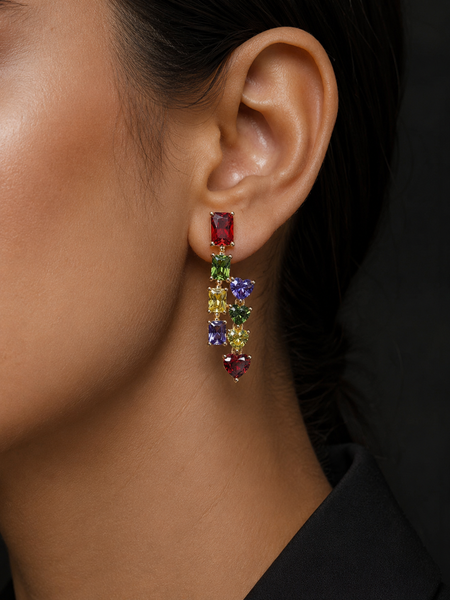 Prismatic Love Earrings |  KZ88123180
