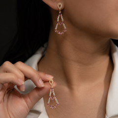 Rosé Luxe Crystal Drops |  KZ88123176