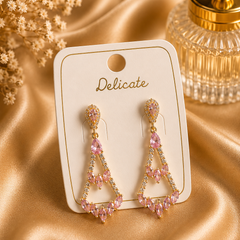Rosé Luxe Crystal Drops |  KZ88123176