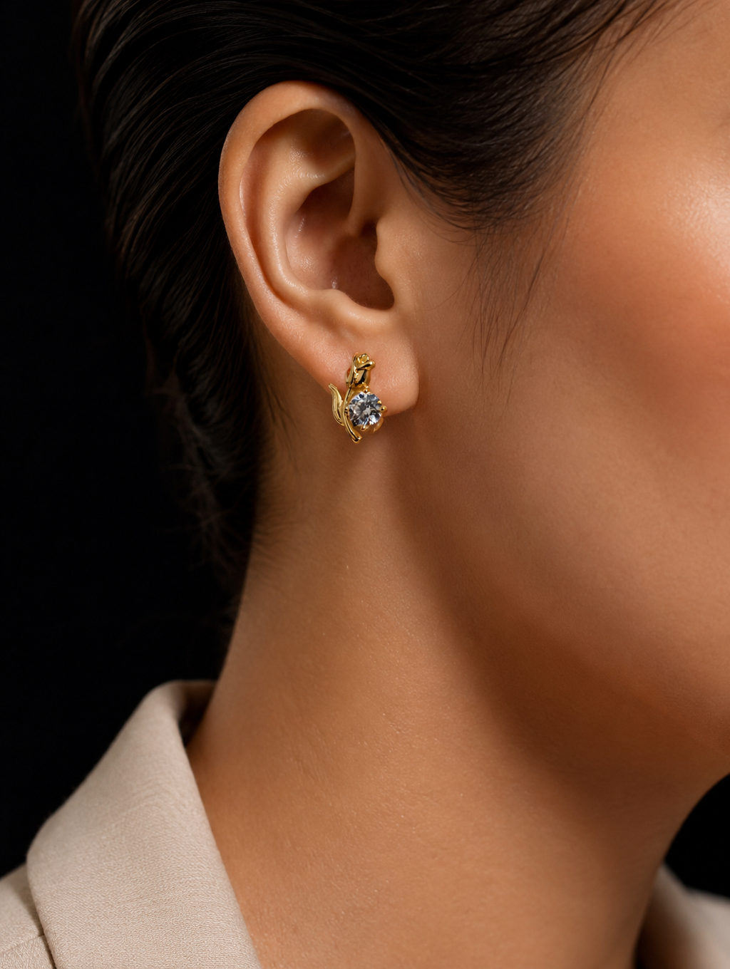 Rosebud Spark Earrings |  KZ88123194