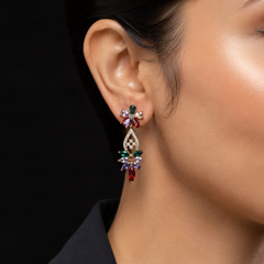Royal Garden Drop Earrings |  KZ88123182