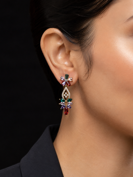 Royal Garden Drop Earrings |  KZ88123182