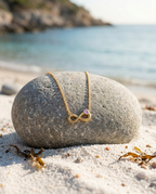 Seraphine Knot Necklace | Gold-Plated Stainless Steel – KZ88123144