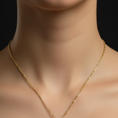 Starfish Sparkle Necklace | Gold-Plated Stainless Steel – KZ8812359