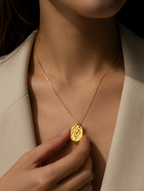 Rosalie Gold Necklace | Gold-Plated Stainless Steel – Z88123173