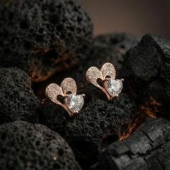 Mini Heart Twinkle Studs | Gold-Plated Brass– KZ8812342