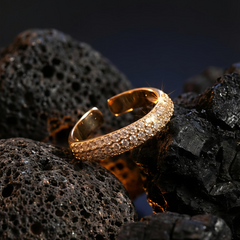 Grace Band Ring | Gold-Plated Brass Adjustable Ring –SCB8812384